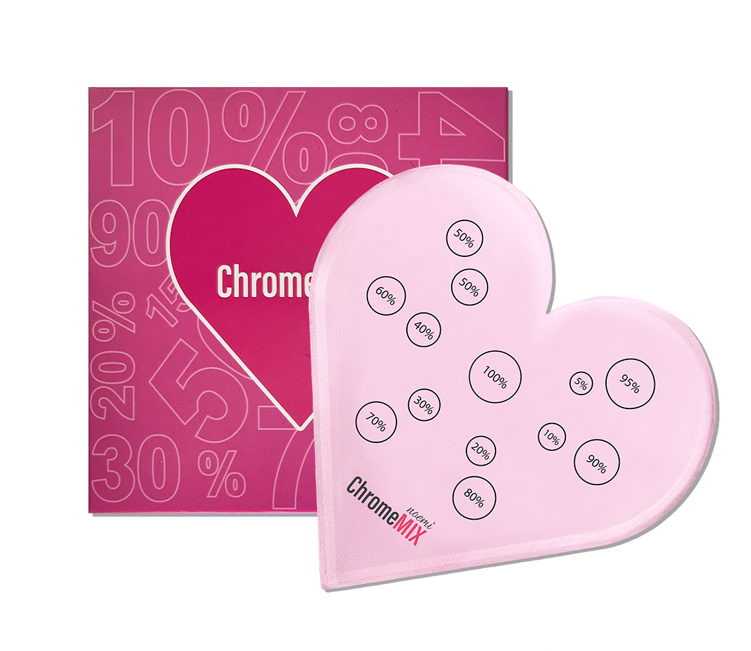 Noemi Chrome Mix Heart